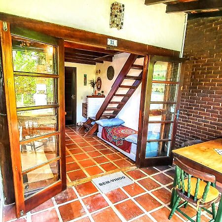 Chale Rustico E Charmoso Na Praia Para Casal! Apartman Ubatuba Kültér fotó