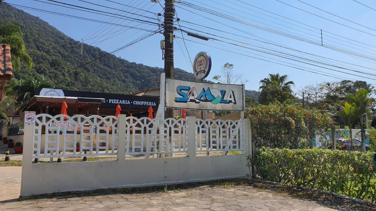 Chale Rustico E Charmoso Na Praia Para Casal! Apartman Ubatuba Kültér fotó