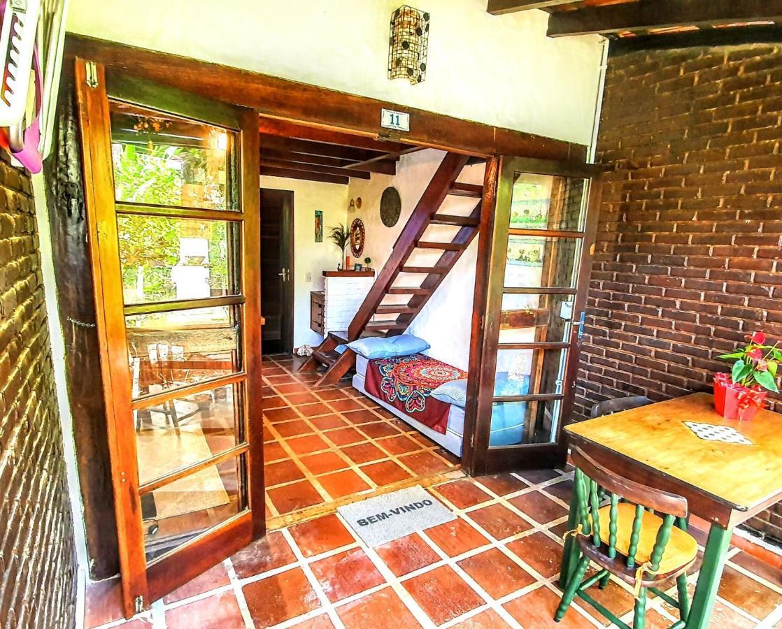 Chale Rustico E Charmoso Na Praia Para Casal! Apartman Ubatuba Kültér fotó